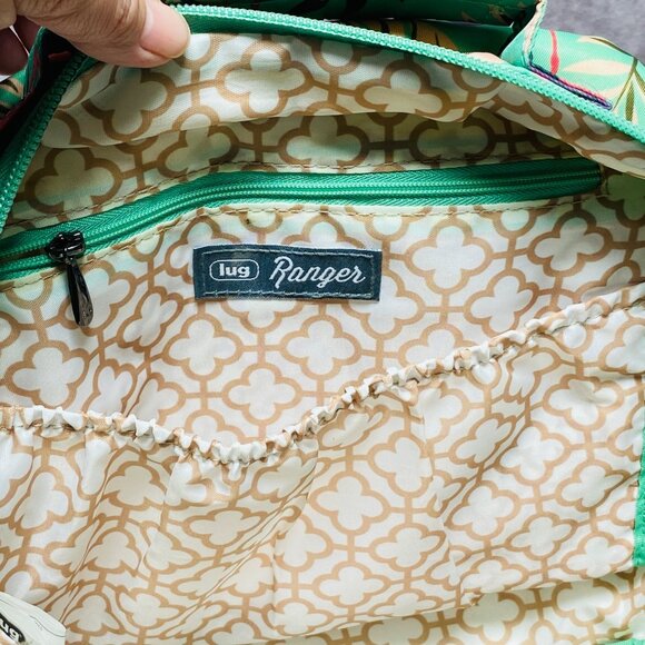 Lug Ranger Crossbody Bag With Flamingo & Leaf Design - Picture 8 of 16